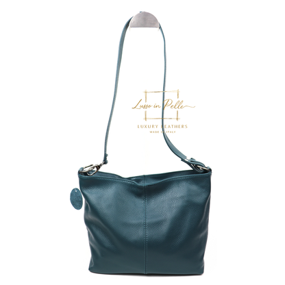 Luna Italian Leather Shoulder & Crossbody Bag