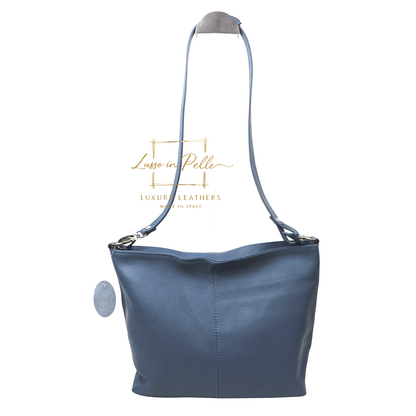 Luna Italian Leather Shoulder & Crossbody Bag
