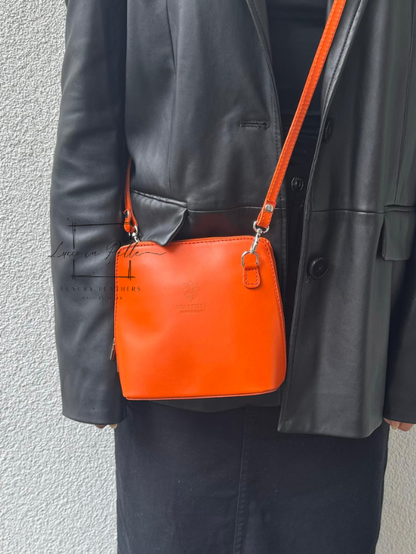 Ella Small Leather Crossbody Bag - Elegant Women's Handbag