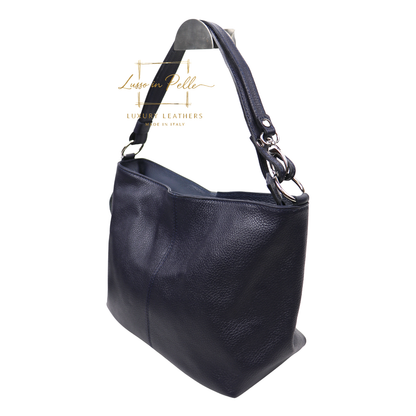 Luna Italian Leather Shoulder & Crossbody Bag