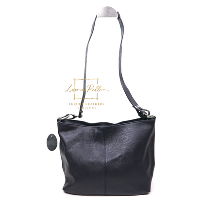 Luna Italian Leather Shoulder & Crossbody Bag