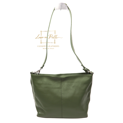 Luna Italian Leather Shoulder & Crossbody Bag