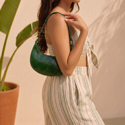 Small Structured Florence Shoulder Bag