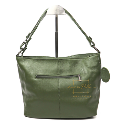 Luna Italian Leather Shoulder & Crossbody Bag