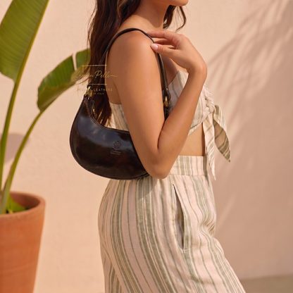 Small Structured Florence Shoulder Bag