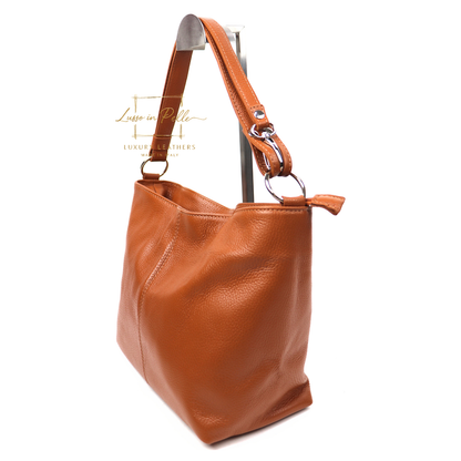 Luna Italian Leather Shoulder & Crossbody Bag