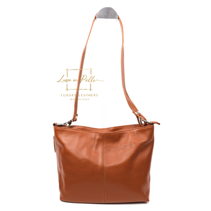 Luna Italian Leather Shoulder & Crossbody Bag