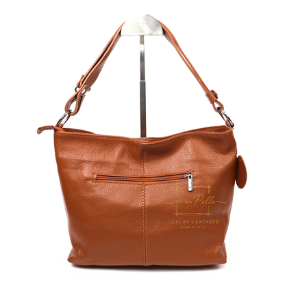 Luna Italian Leather Shoulder & Crossbody Bag
