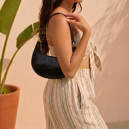 Small Structured Florence Shoulder Bag