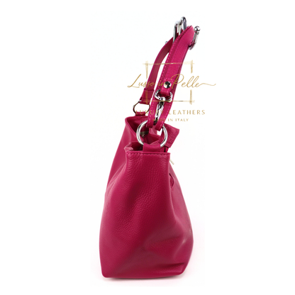 Luna Italian Leather Shoulder & Crossbody Bag