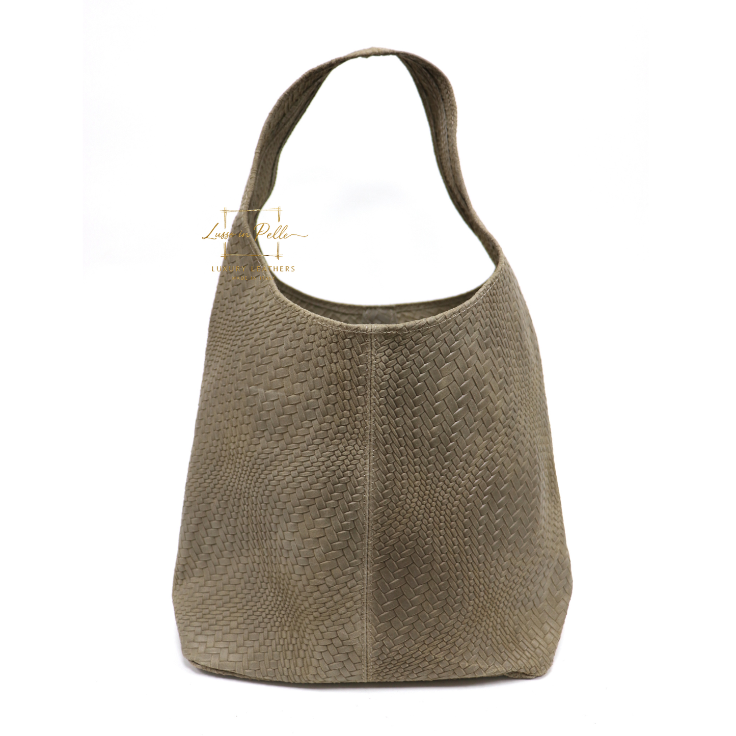 Aurora Quilted Suede Hobo Bag
