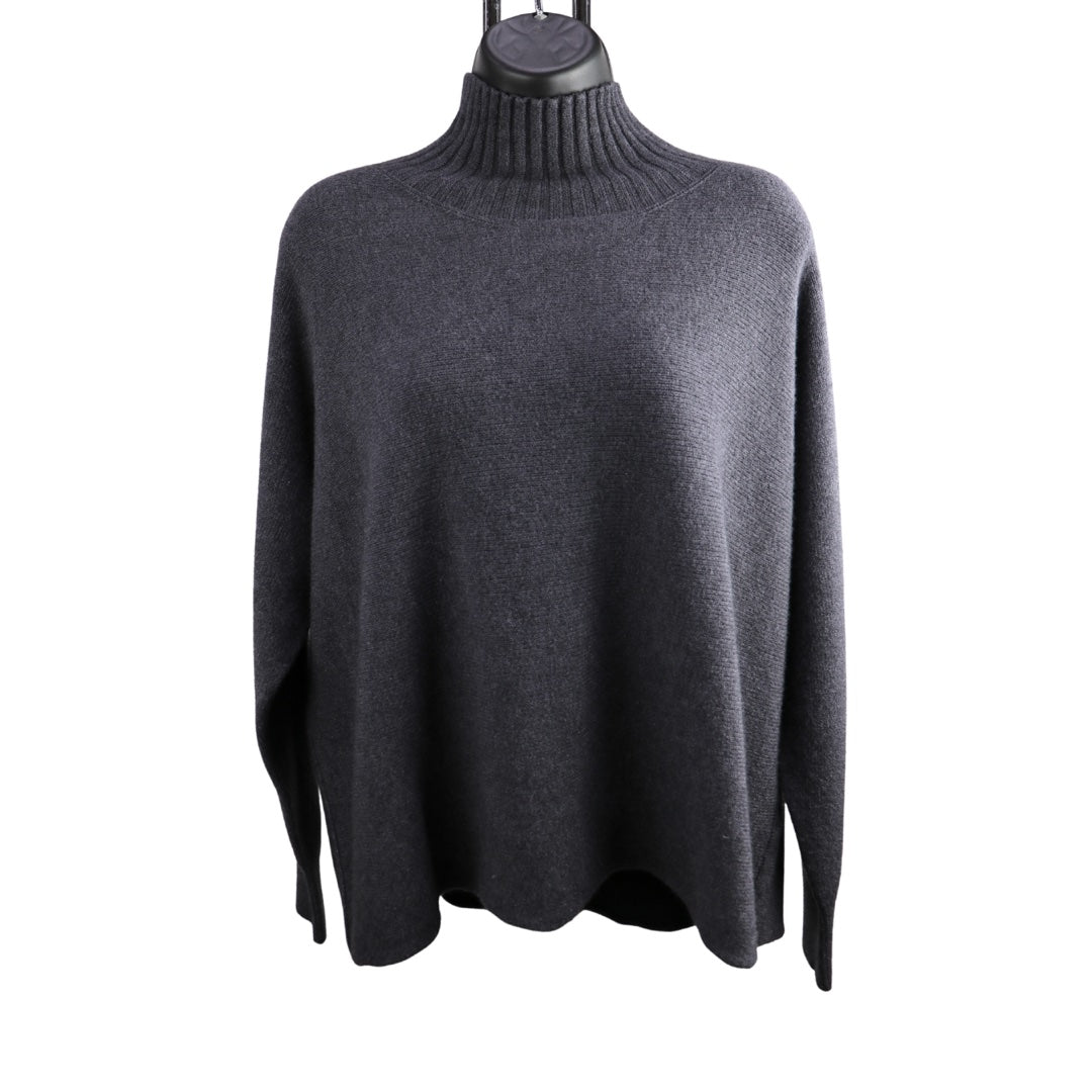 Boxy High Neck Sweater