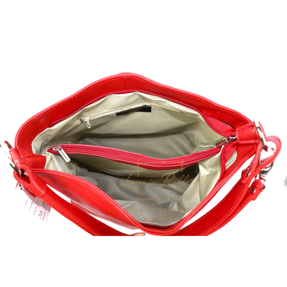 Luna Italian Leather Shoulder & Crossbody Bag