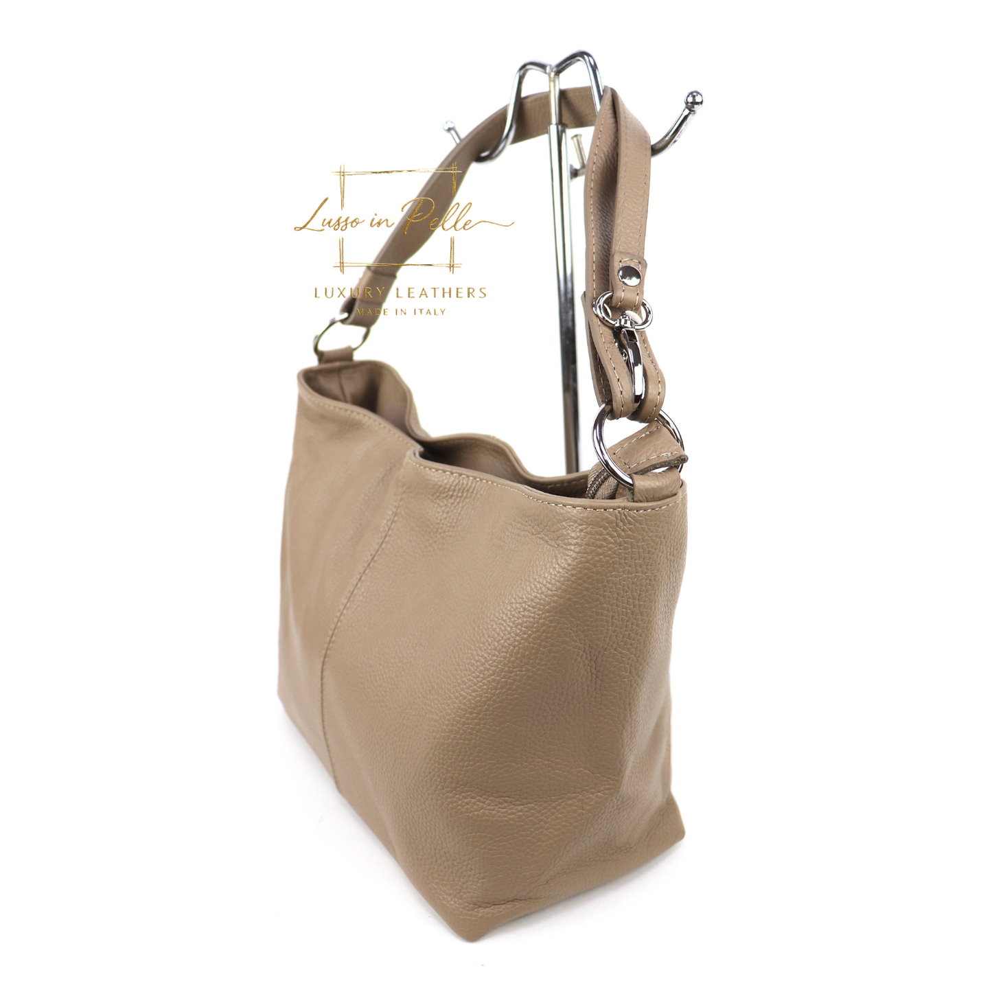 Luna Italian Leather Shoulder & Crossbody Bag
