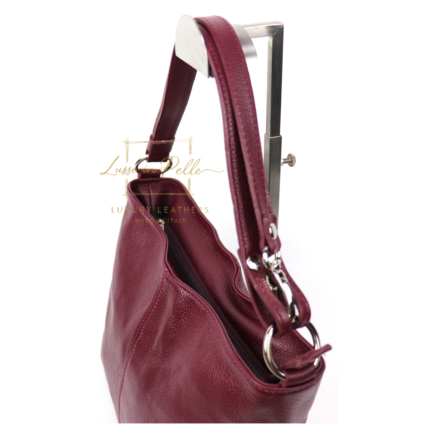 Luna Italian Leather Shoulder & Crossbody Bag