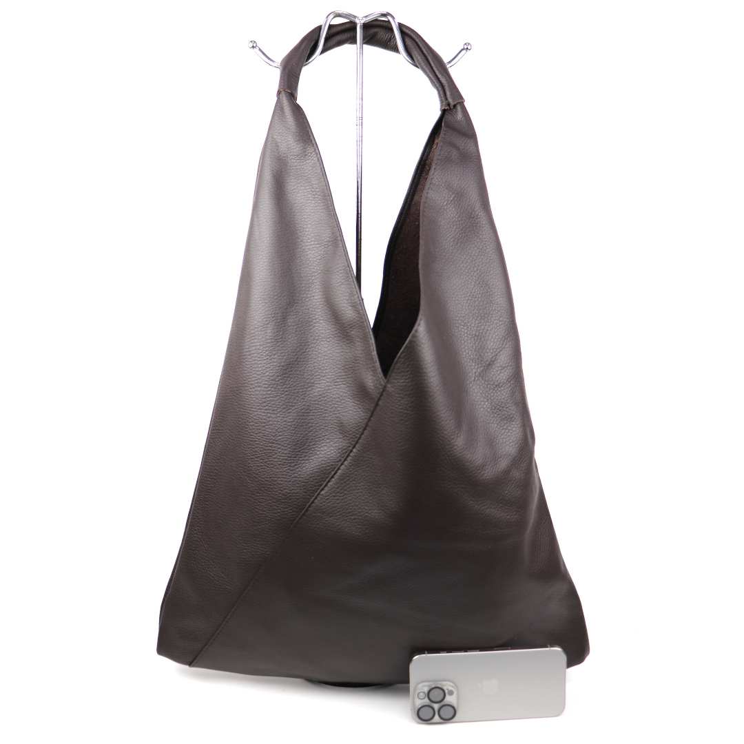 Genuine Leather Hobo Bag Everyday Practical Leather Tote Bag