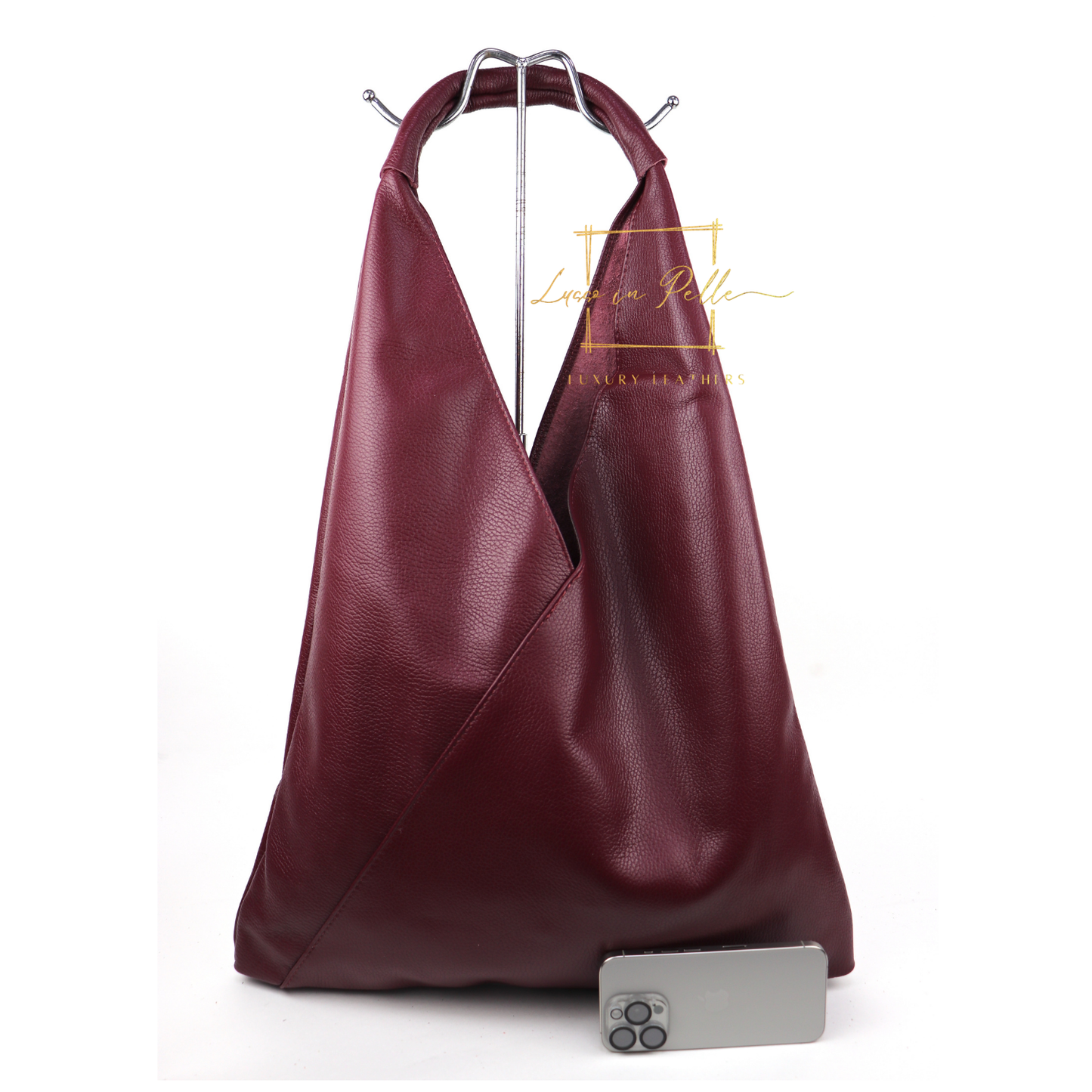 Genuine Leather Hobo Bag Everyday Practical Leather Tote Bag
