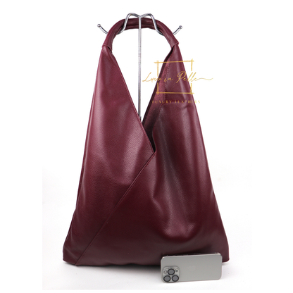 Genuine Leather Hobo Bag Everyday Practical Leather Tote Bag