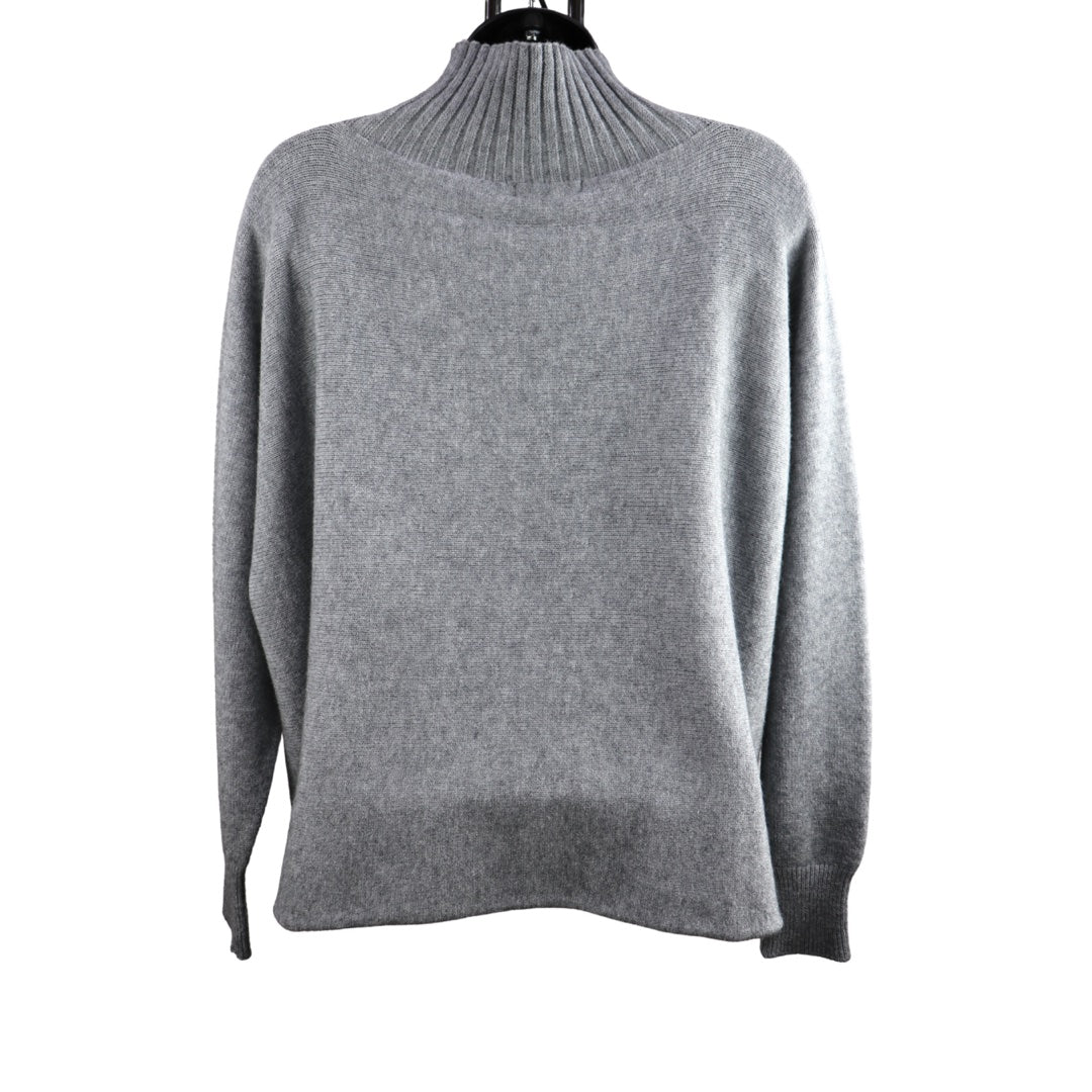 Boxy High Neck Sweater