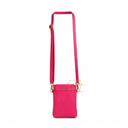 Genuine Leather Compact Phone Crossbody Bag