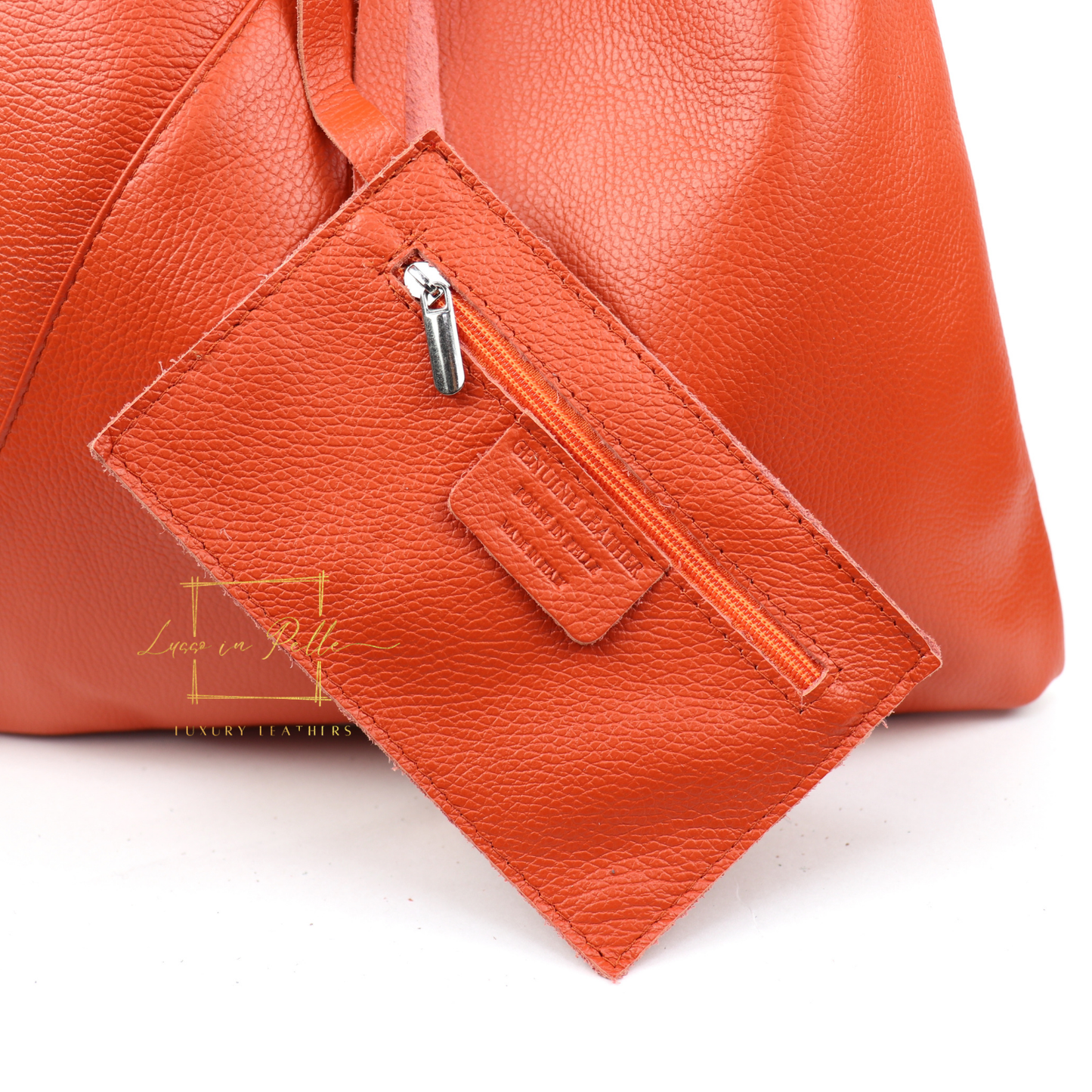 Genuine Leather Hobo Bag Everyday Practical Leather Tote Bag