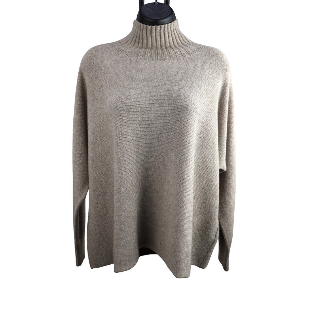 Boxy High Neck Sweater