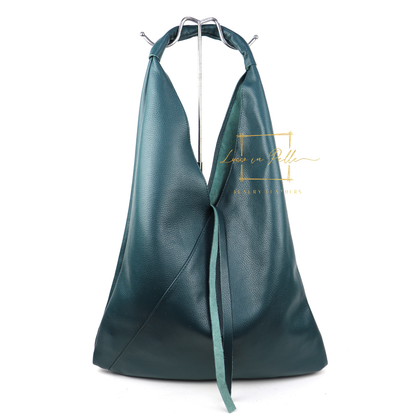 Genuine Leather Hobo Bag Everyday Practical Leather Tote Bag