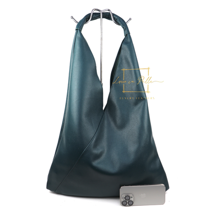 Genuine Leather Hobo Bag Everyday Practical Leather Tote Bag