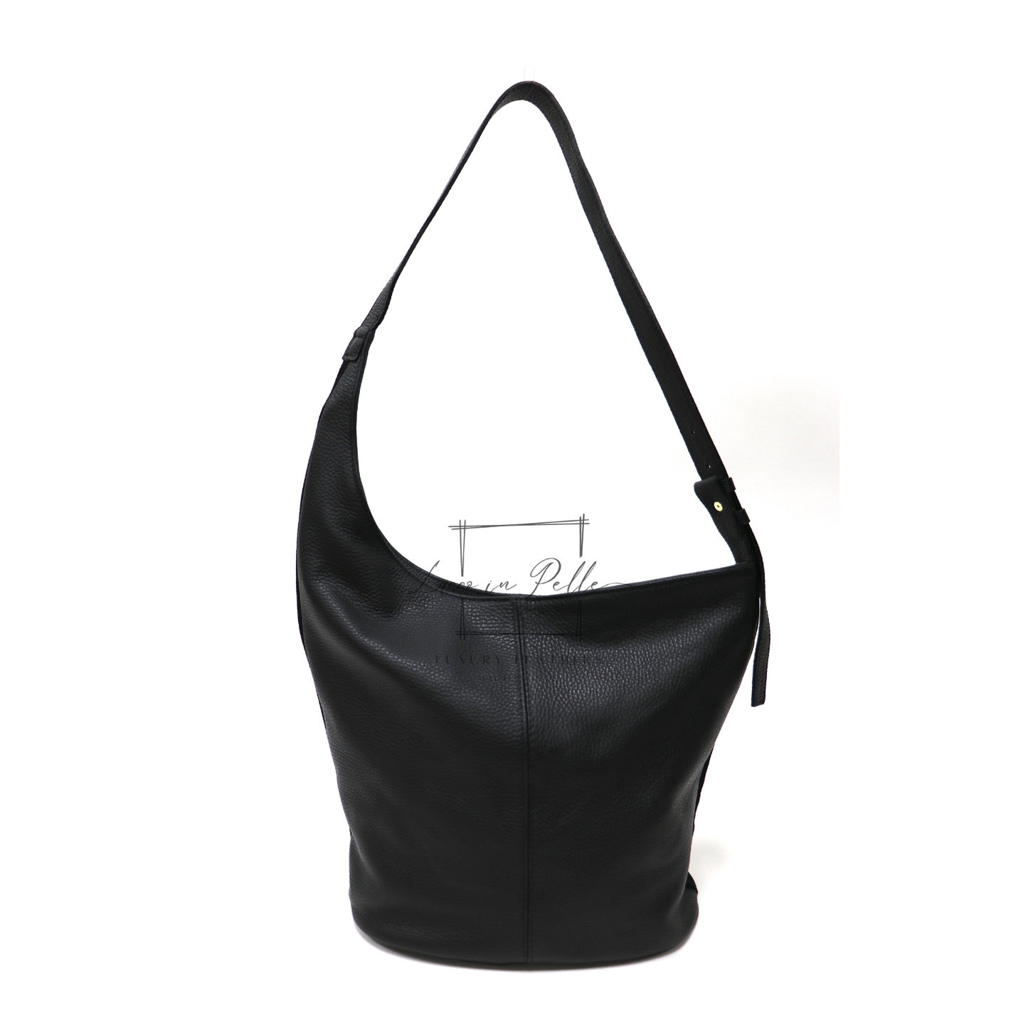 Capri Dual-Texture Bag with Adjustable Straps – Handmade Suede & Leather Purse