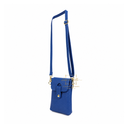 Genuine Leather Compact Phone Crossbody Bag
