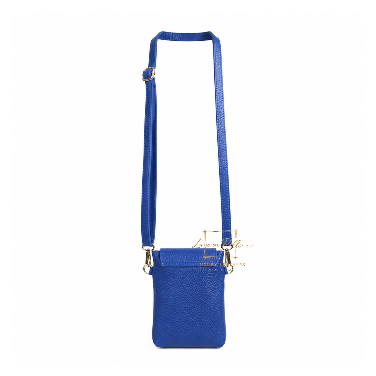 Genuine Leather Compact Phone Crossbody Bag