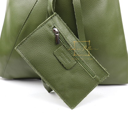 Genuine Leather Hobo Bag Everyday Practical Leather Tote Bag