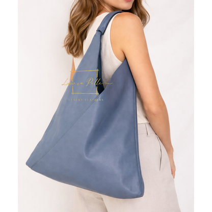 Genuine Leather Hobo Bag Everyday Practical Leather Tote Bag