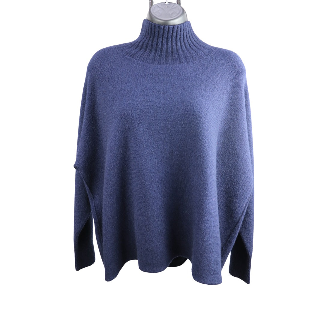 Boxy High Neck Sweater