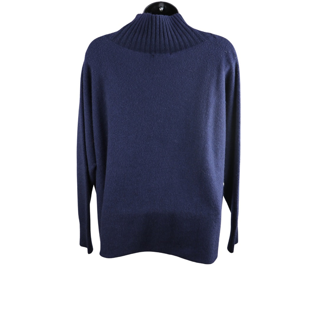 Boxy High Neck Sweater