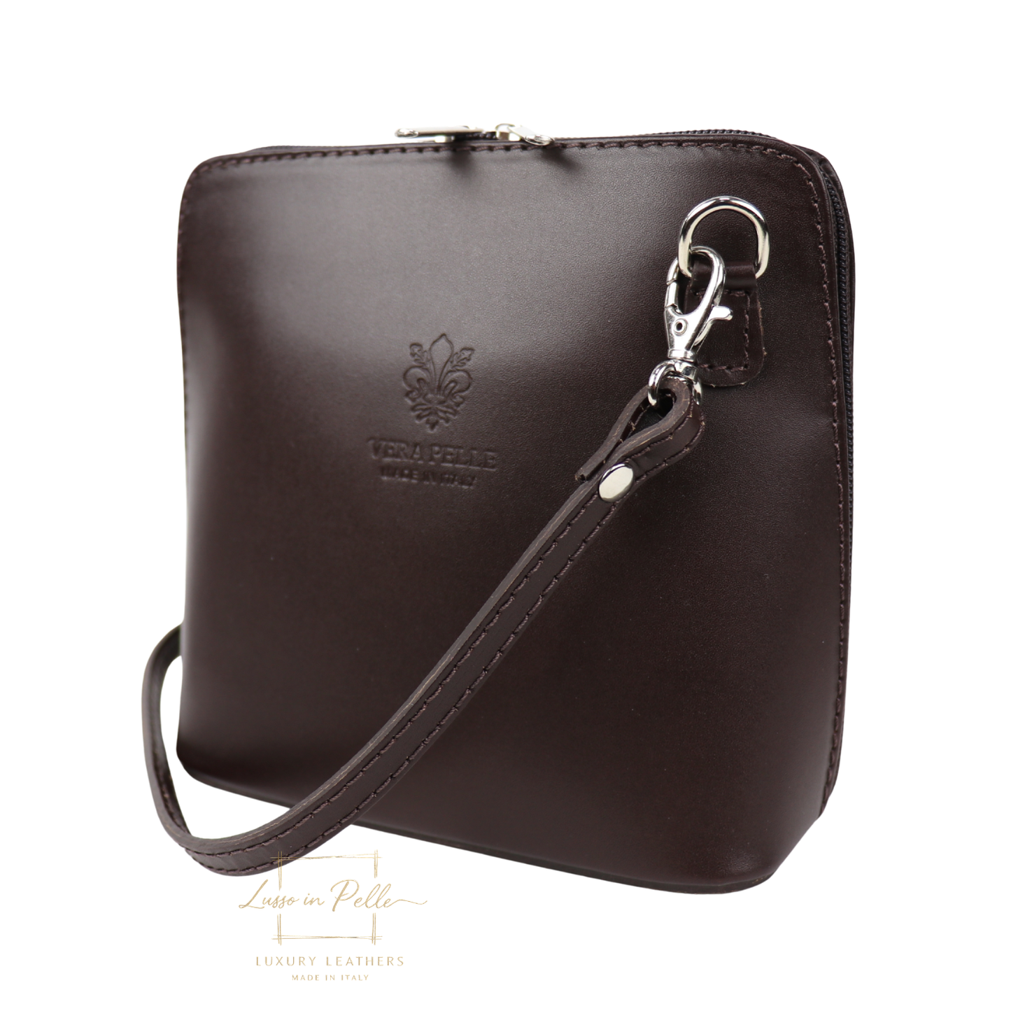 Ella Small Leather Crossbody Bag - Elegant Women's Handbag