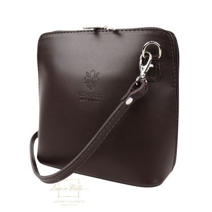 Ella Small Leather Crossbody Bag - Elegant Women's Handbag