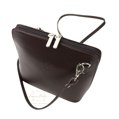 Ella Small Leather Crossbody Bag - Elegant Women's Handbag