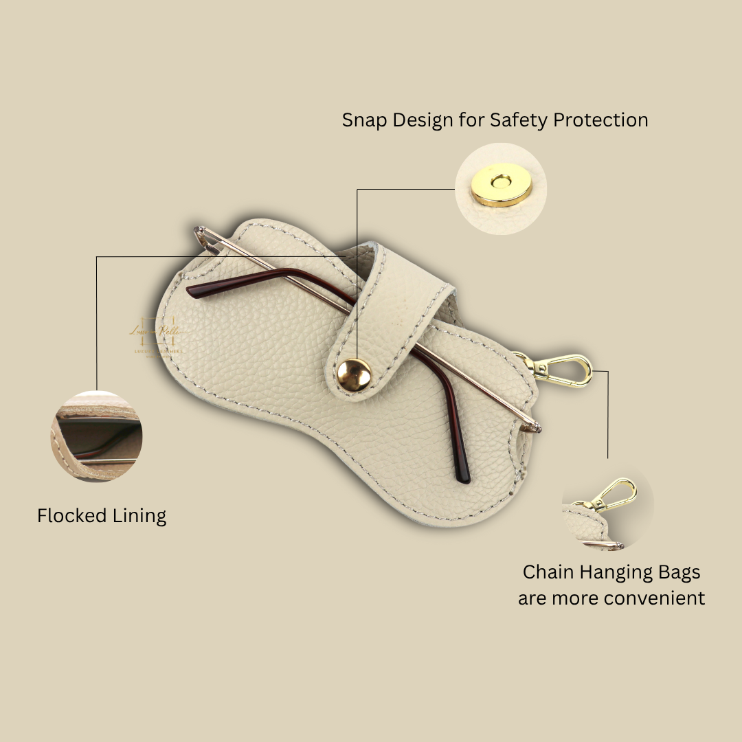 Handmade Genuine Leather Glasses Case