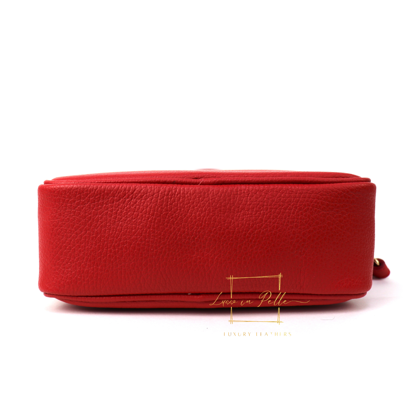 Bella Genuine Italian Pebbled Leather Box Bag