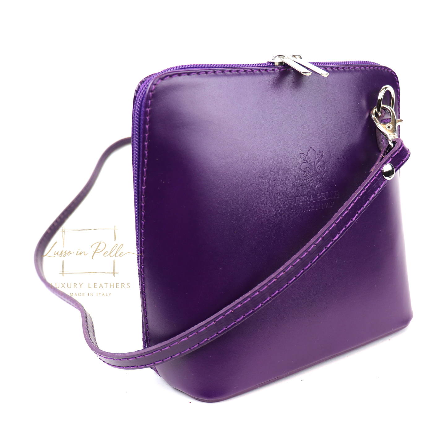 Ella Small Leather Crossbody Bag - Elegant Women's Handbag