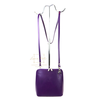 Ella Small Leather Crossbody Bag - Elegant Women's Handbag