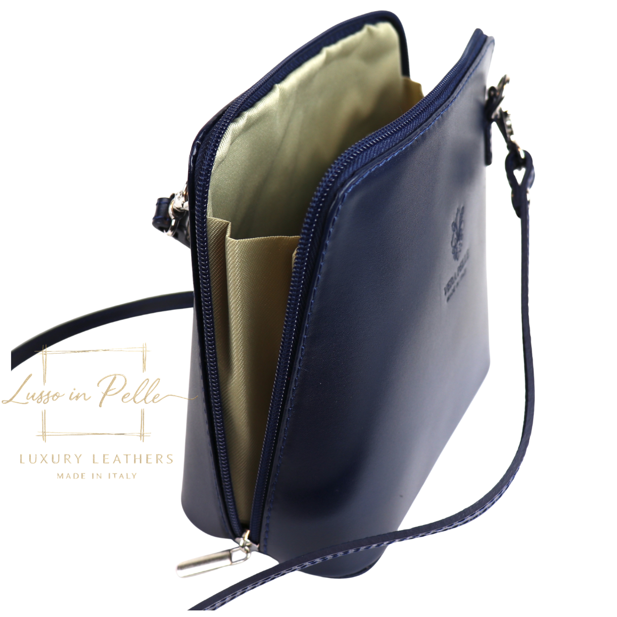 Ella Small Leather Crossbody Bag - Elegant Women's Handbag