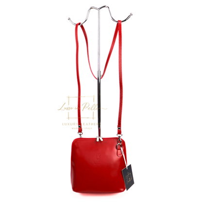Ella Small Leather Crossbody Bag - Elegant Women's Handbag