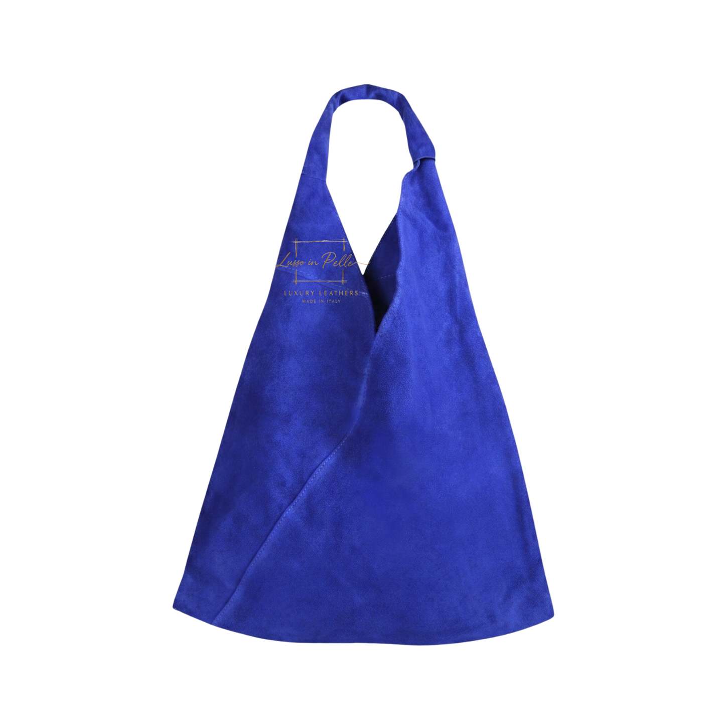 Genuine Suede Hobo Shoulder Bag with Matching Coin Pouch
