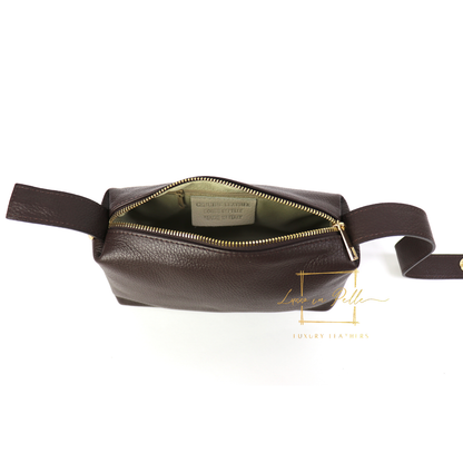 Top Handle Crossbody Leather Bad with Adjustable Detachable Straps