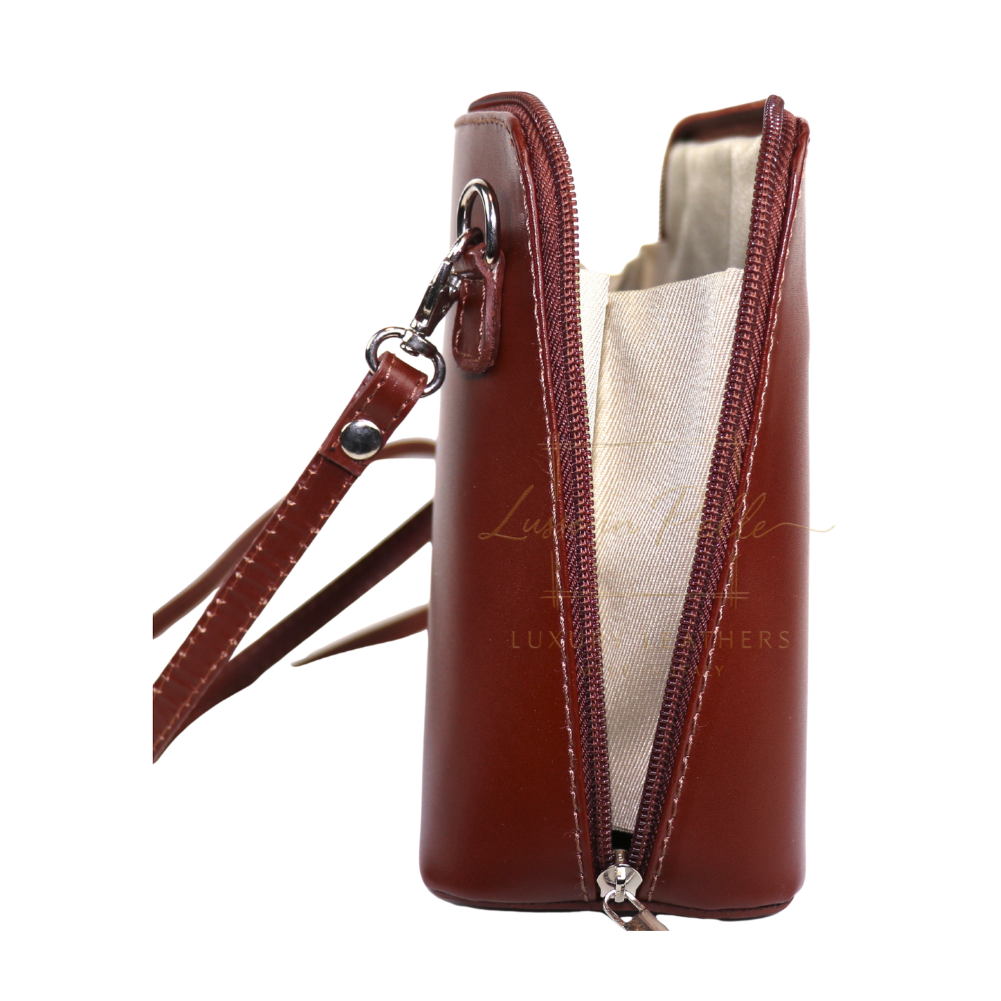 Ella Small Leather Crossbody Bag - Elegant Women's Handbag