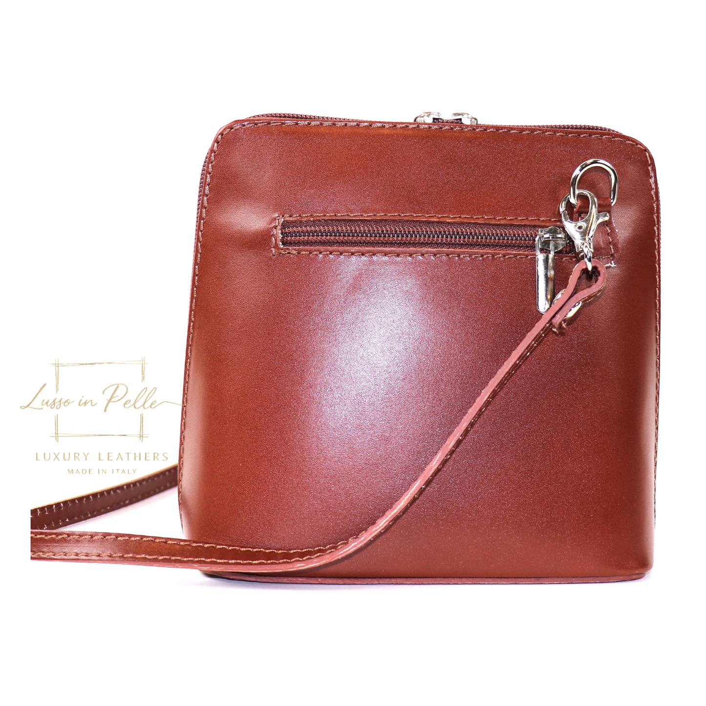 Ella Small Leather Crossbody Bag - Elegant Women's Handbag