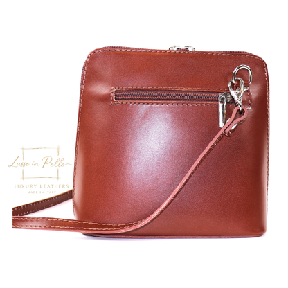 Ella Small Leather Crossbody Bag - Elegant Women's Handbag