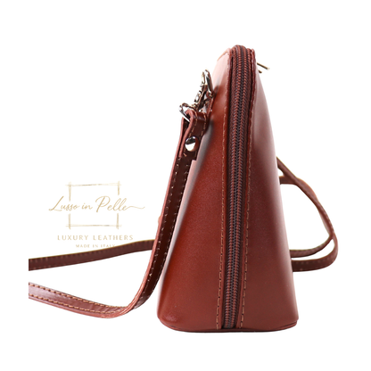 Ella Small Leather Crossbody Bag - Elegant Women's Handbag